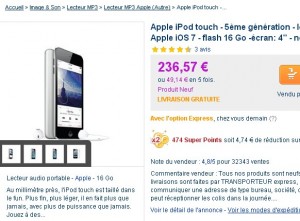 ipod touch 5eme generation