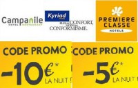 BON PLAN 10 euros de remise sur votre Hôtel Campanile et Kyriad et 5 euros sur un hôtel Première Classe (France et Europe) !