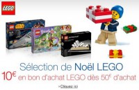 BON PLAN 50 euros d’achat LEGO = 10 euros en bon d’achat Amazon