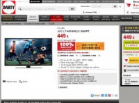 Mega offre :  smart tv 40 pouces JVC remboursée en cartes cadeaux les 11 et 12 octobre