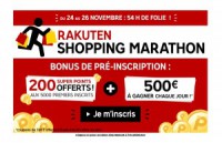 Priceminister: shopping marathon du 24 au 26 novembre