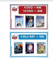 bon plan : Films disney à prix reduits en dvd ou blu ray