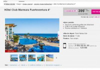 bon plan : 399 euros le séjour en tout inclus à fuerteventura