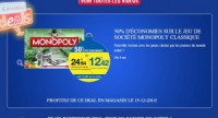 bon plan jeu du monopoly à 12.45 euros
