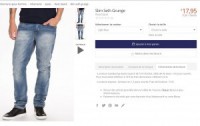 jeans hommes pas cher : 17.95 euros un jeans river island