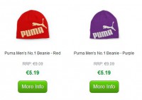 BON PLAN bonnet Puma à 5,19 euros