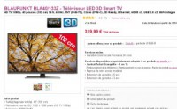 Petit prix tv 3d 40 pouces à 324 euros