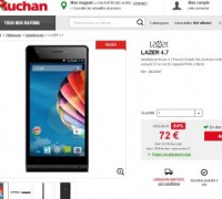Bon plan smartphone : 62 euros un smartphone 4.7 pouces, quad core