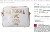 bon plan : Bon prix pour un sac besace Kaporal à 13.77 euros