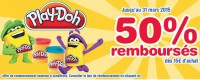BON PLAN ODR Play-Doh 50% remboursé