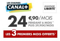BON PLAN 3 mois offerts sur les abonnements Canal plus / Canal Sat et prix réduits les 6 premiers mois