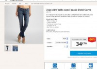 Bonne affaire jeans levis à moins de 33 euros