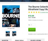Blu ray pas chers : 12.59 euros le pack 4 films Jason bourne