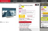 bon plan smart tv 3d 48 pouces qui revient à 369 euros