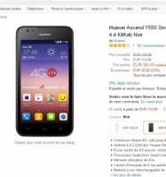 Smartphone 4g huawei y550 à moins de 100 euros