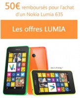 Smartphone pas cher : nokia lumia 635 à 65 euros