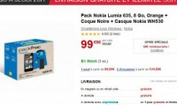 bon plan smartphone, pack nokia lumia 635 + casque qui revient à moins de 50 euros