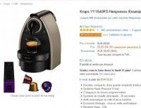 Machine nespresso pas chère qui revient à 34 euros