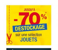 bon plan : Destockage Jouets jusqu’à 70 pourcent chez auchan.fr