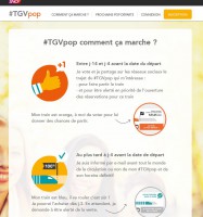 bon plan : TVG POP … les trains pour lesquels on vote et qui sont à 25 ou 35 euros