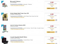 BON PLAN jeux, jouets et jeux vidéo a 2,50 euros / erreur de prix