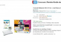 bon plan : Bon plan console WII U : Wii u just dance + balance board wii fit à moins de 235 euros