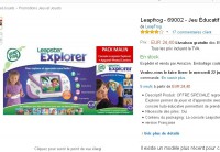 bon plan : Offre jouets : console educative leapster explorer à moins de 25 euros