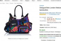 Bonne affaire pour un sac bandoulière desigual à moins de 30 euros