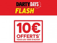 BON PLAN 10 euros tous les 100 euros sur Darty .fr