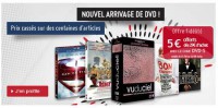 BON PLAN Chapitre remise immédiate 5 euros dès seulement 29 euros d’achats de DVD