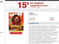Magazine jeux videos pas cher : 6 euros les 4 numéros de games