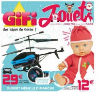 Bon Plan brochure jouets Gifi de Noel 2015