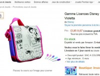 Pas cher : un sac à colorier Violetta à moins de 10 euros