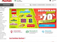 Destockage Jouets sur auchan.fr … jusqu’à 70% de réduction