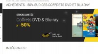 Bon plan blu ray dvd avec 50% de remise immediate sur le site de la fnac