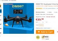 Mega affaire : drone avec caméra à 23.5 euros seulement