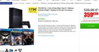 Console PS4 + 3 jeux à 359 euros