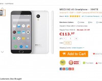 120 euros le smartphone MEIZU M2 note (5.5 octacoeur )