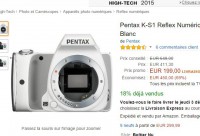 Super affaire : appareil photos Reflex Pentax K S1 à moins de 200 euros