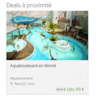 Mega affaire Aquaboulevard : abonnement annuel à moins de 100 euros