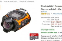 Caméra sportive ricoh en vente flash à moins de 140 euros