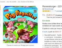 Jeu pas cher pour enfants : pig pagaille à 9 euros