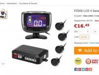 Radars de recul pour voiture avec ecran pas chers à 16.45 euros