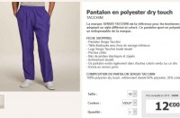 Pantalon de sport Tacchini pour hommesà 12 euros