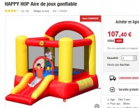 Chateau gonflable pour enfants pas cher à moins de 110 euros