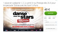 Paris : billets à prix réduits pour Danse avec les stars en janvier 2016