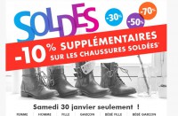 SOLDES 2016 Gemo -10% supplémentaires sur les chaussures soldées