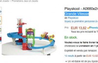 Offre jouet : circuit grande vitesse spiderman à 14 euros ( 40 euros chez toy r us )