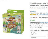 Animal crossing home designer 3ds + lecteur amibo pas cher à moins de 24 euros