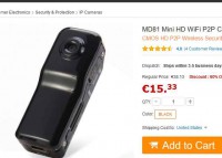 Mini Caméra wifi à 15 euros